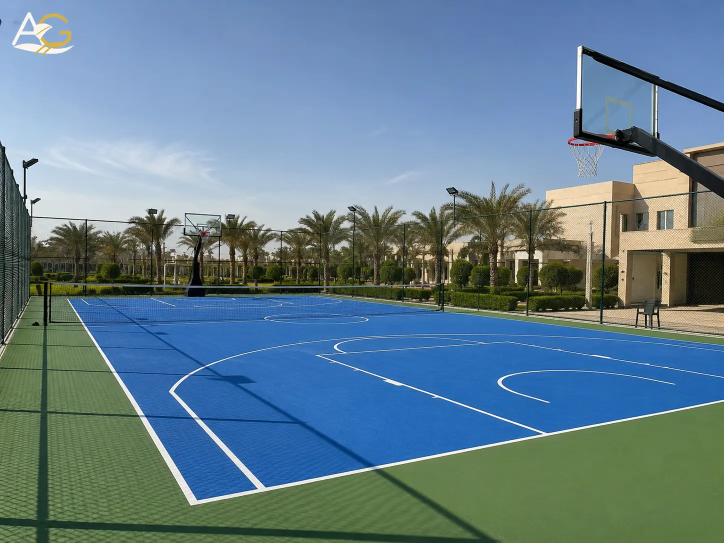 تركيب ارضيات ملاعب اكريليك بالرياض