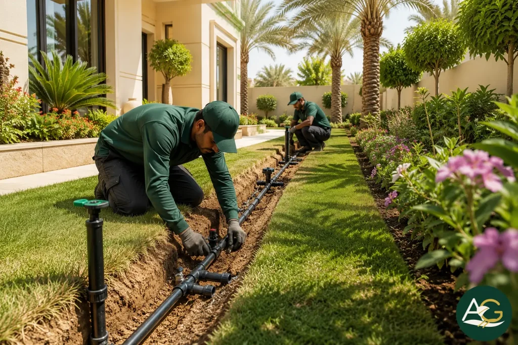 تركيب شبكات الري بالرياض
