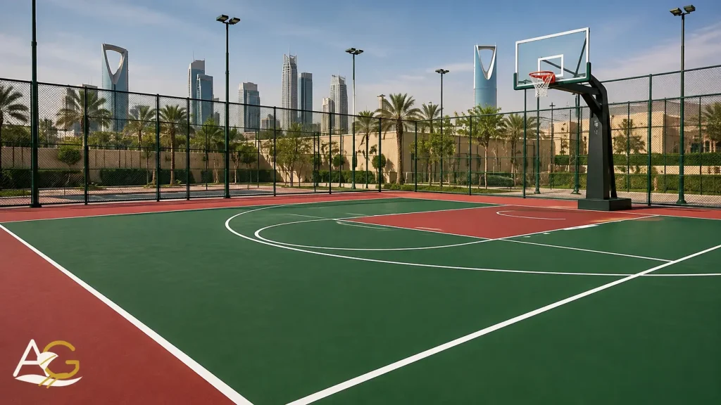 شركة تركيب ارضيات ملاعب اكريليك بالرياض