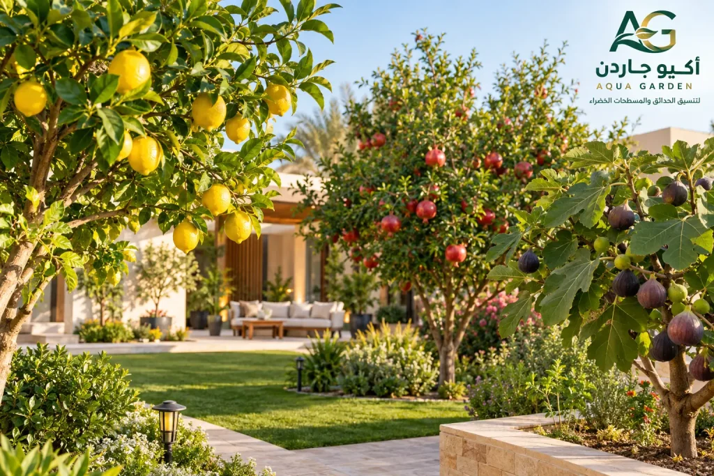 أشجار مثمرة في الرياض