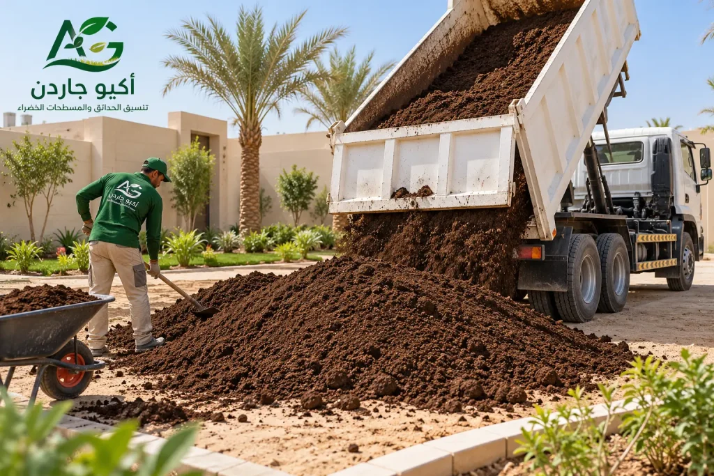 توريد تربة زراعية بالرياض