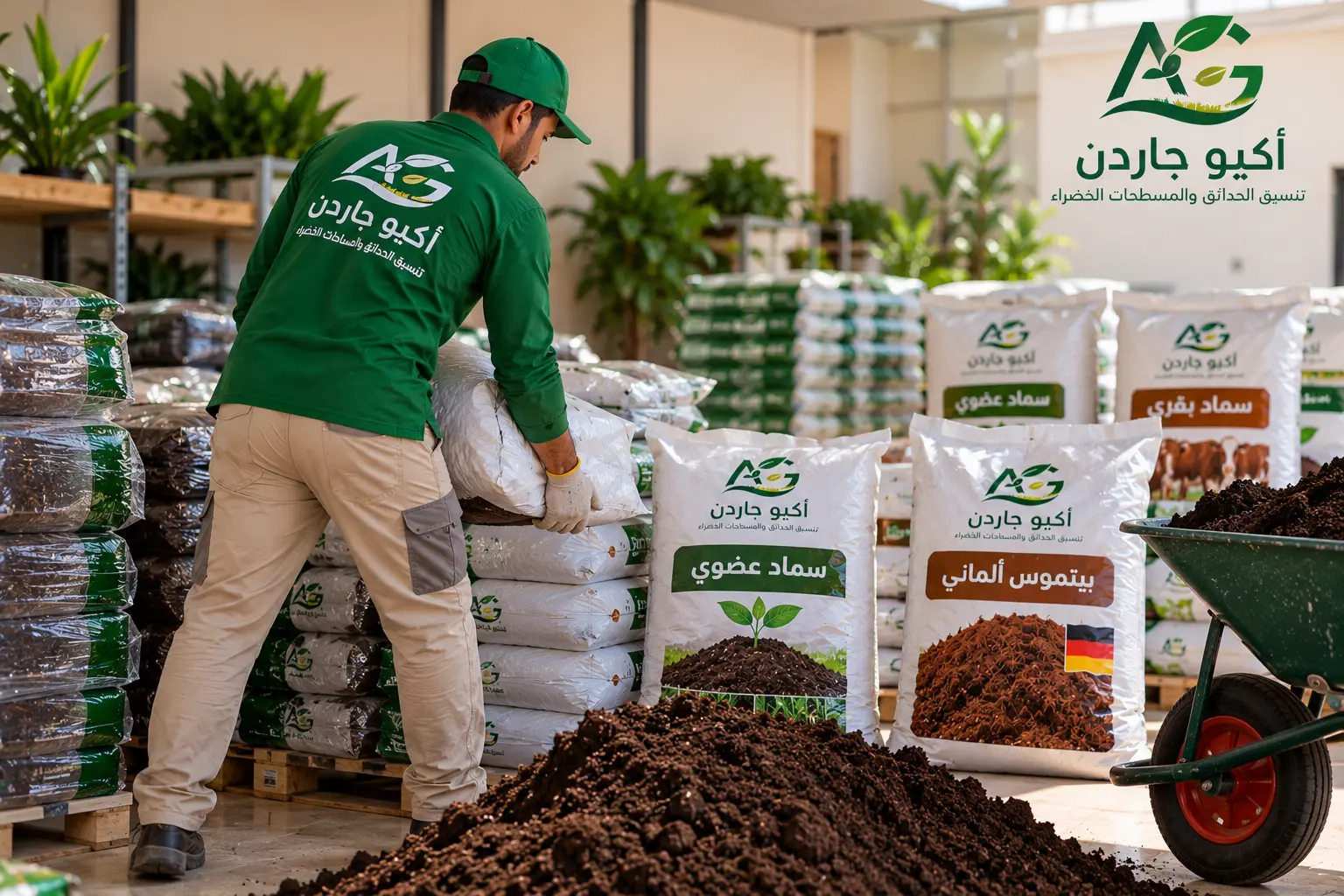 سماد عضوي بالرياض